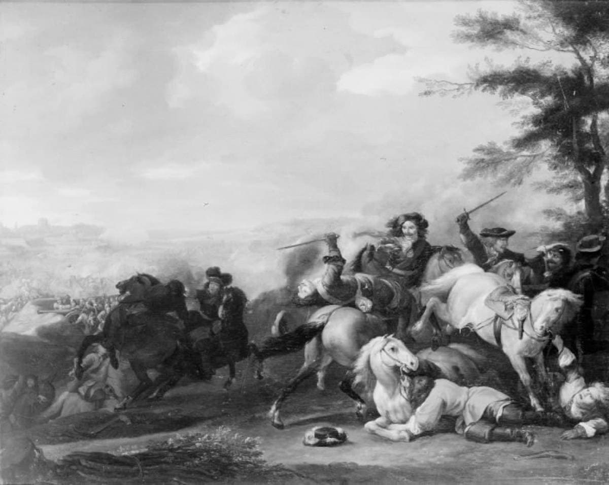 Bataillestykke — Jan van Huchtenburg