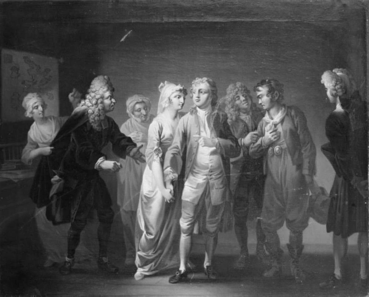 Det lykkelige Skibbrud, IV akt, 6. scene — C.A. Lorentzen