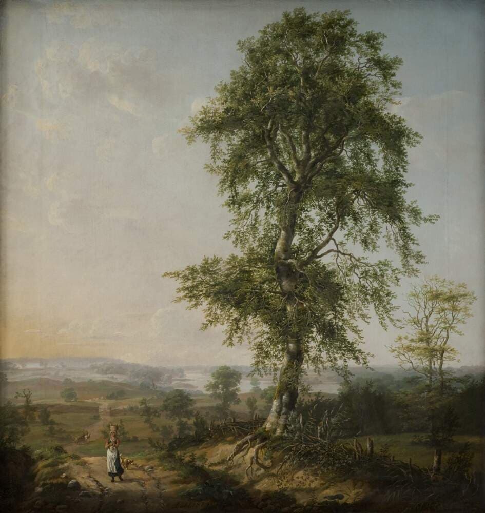 Landscape with a Big Tree — Johan Christian Dahl