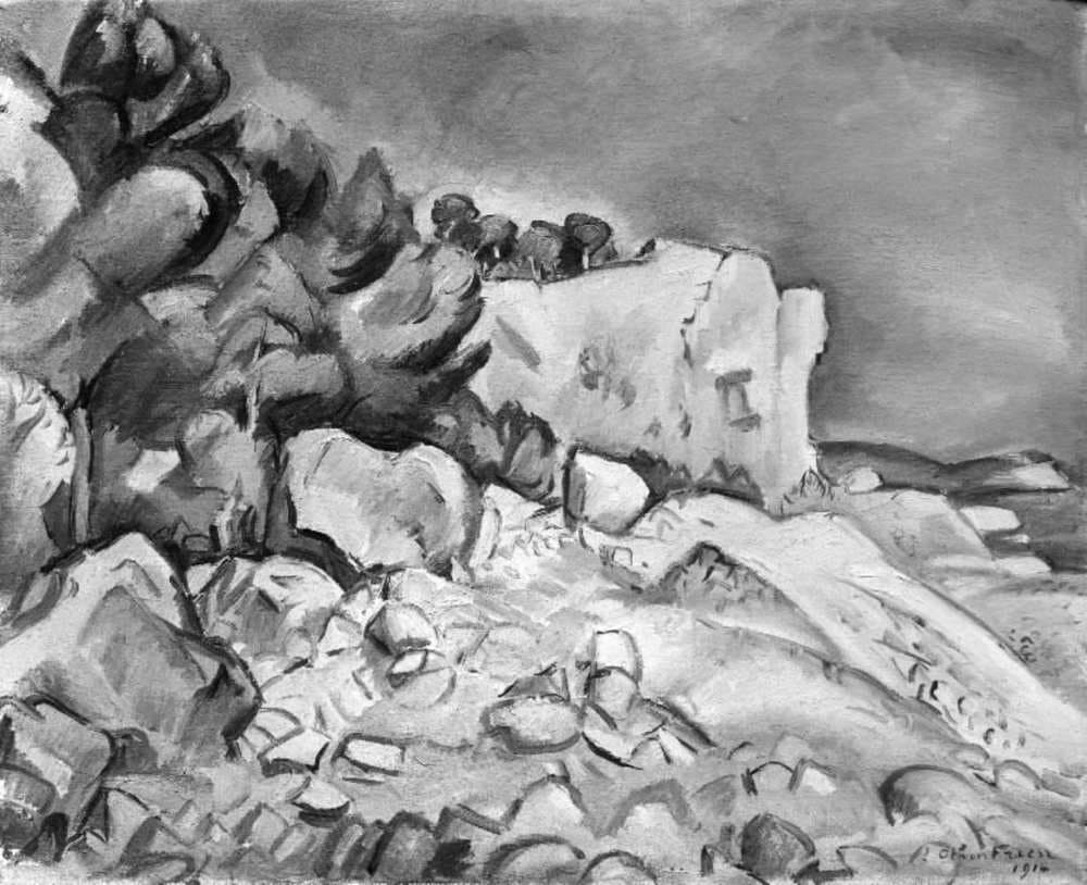 Klinten ved Sainte Marguerite — Emile Othon Friesz