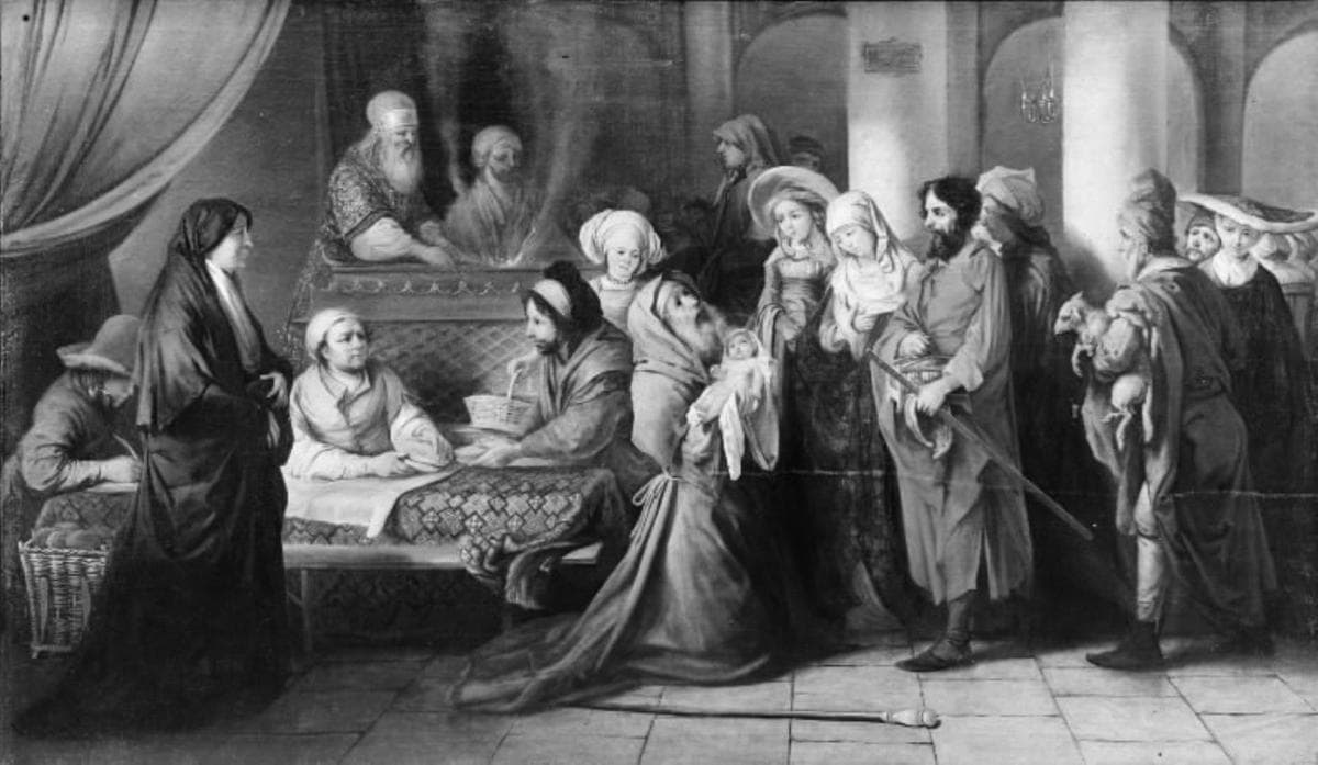 Fremstillingen i templet — Barent Fabritius