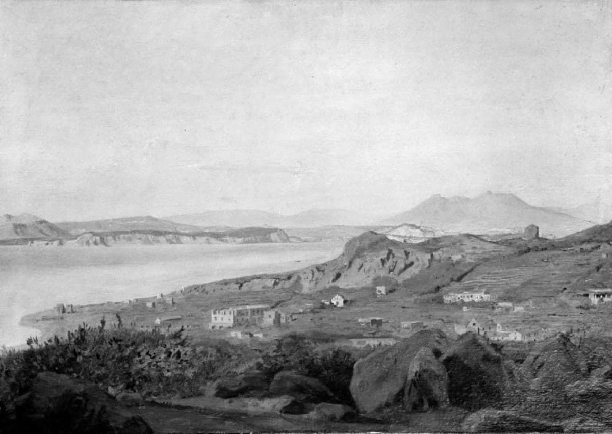 Parti fra Casamicciola på Ischia — Jørgen Roed