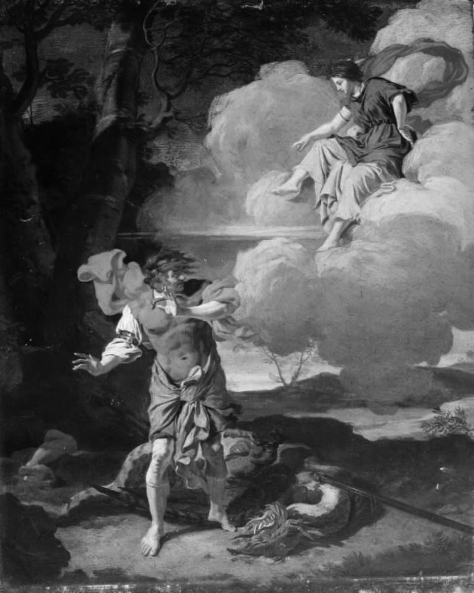 Kadmus ved den dræbte drage — Frans de Jong