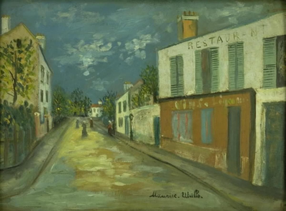 Street in Paris — Maurice Utrillo
