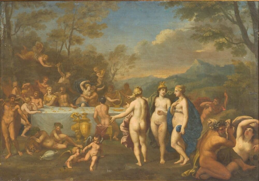 En gudeforsamling — Jan van Haensbergen