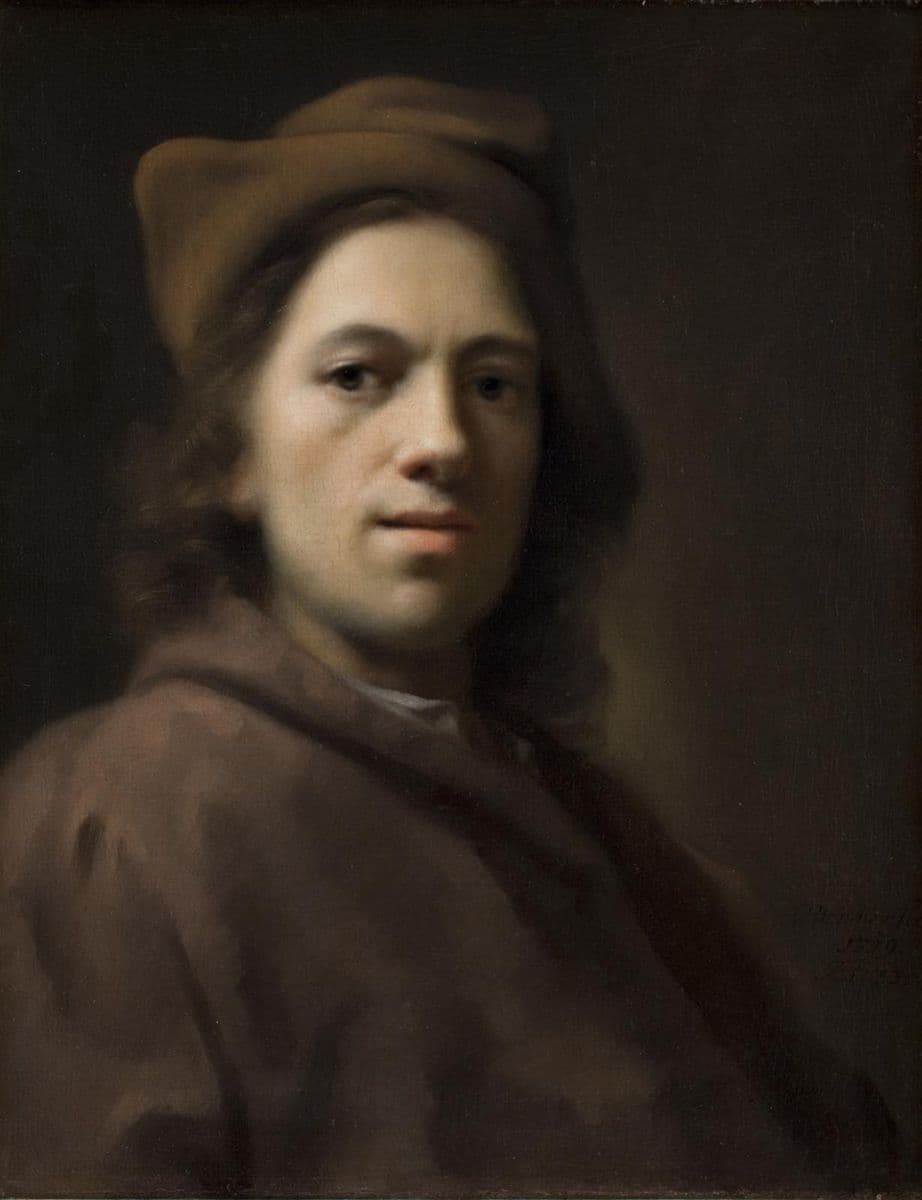 Self-Portrait — Balthasar Denner