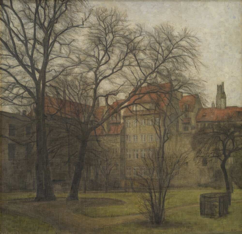 Haven ved Prinsens Palæ — Svend Hammershøi
