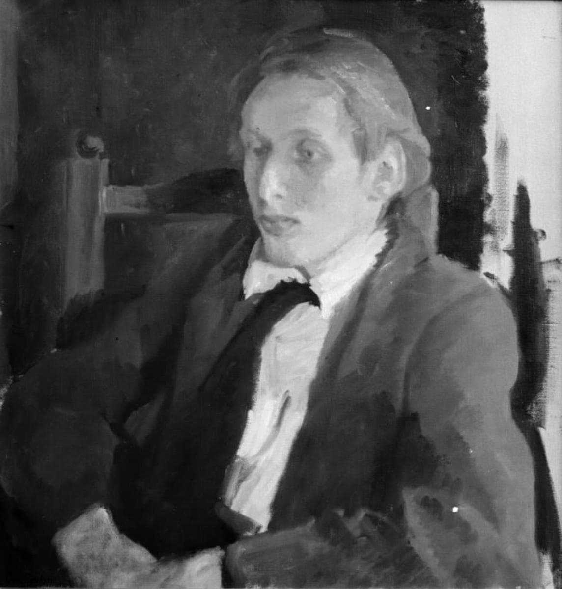 Arkitekten Hubert Paulsen, kunstnerens søn — Julius Paulsen