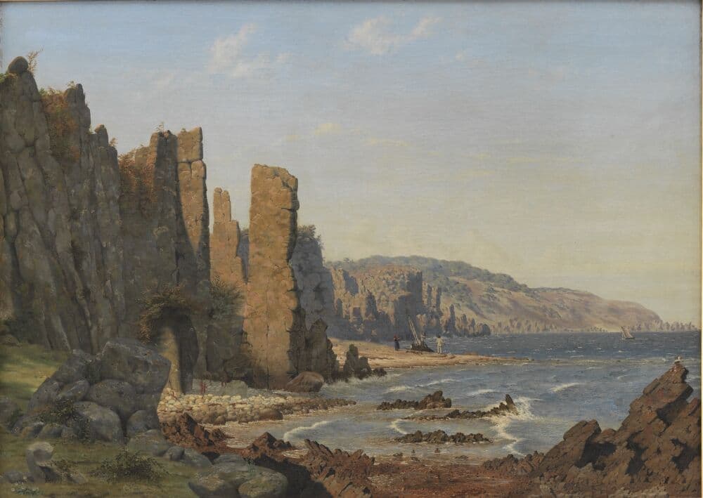 Lyseklippen ved Rø på Bornholm — Vilhelm Kyhn
