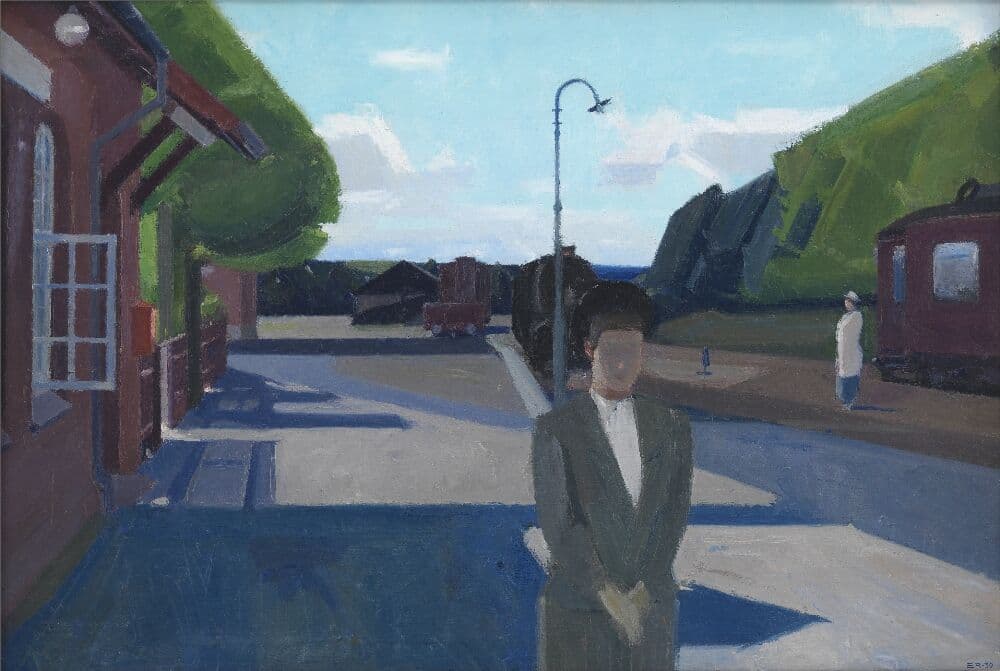 Piger der venter på toget — Erik Raadal
