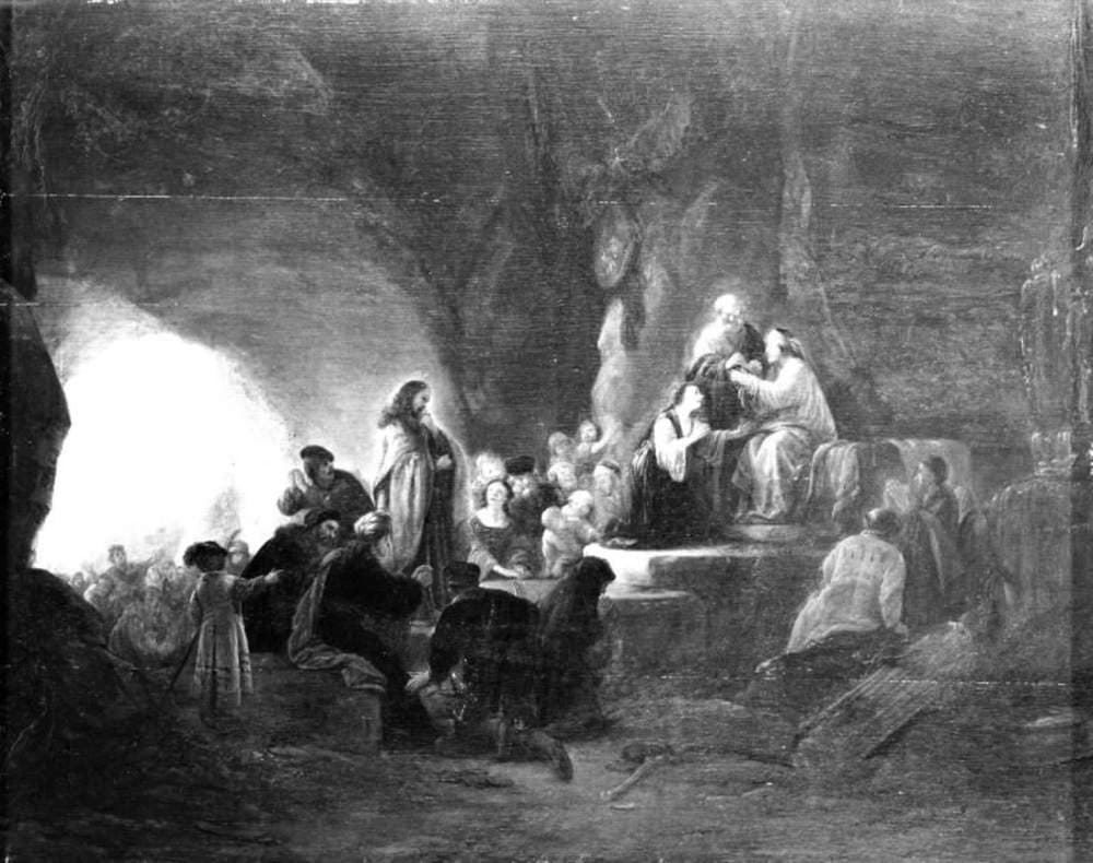 Lazarus' opvækkelse — Jacob de Wet (I)