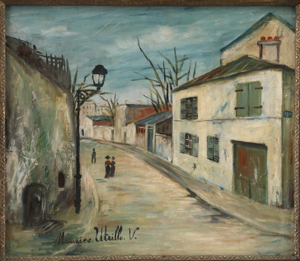 Rue de L'Abreuvoir, Montmartre — Maurice Utrillo