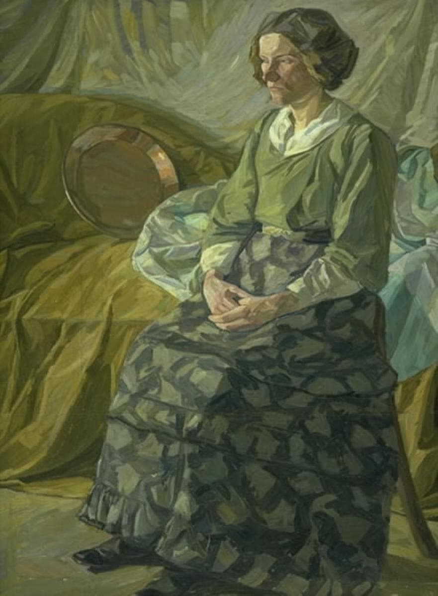 Emma Weie, kunstnerens søster — Edvard Weie
