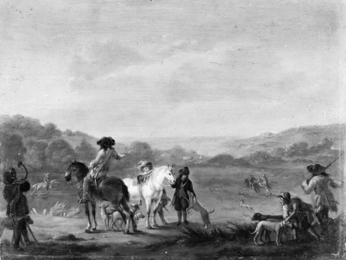 En harejagt — Johann Salomon Wahl