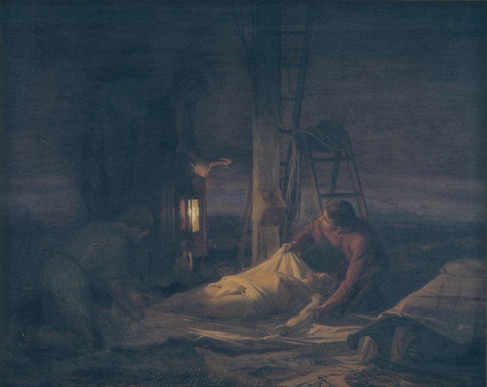 Descent from the Cross — Carl Bloch