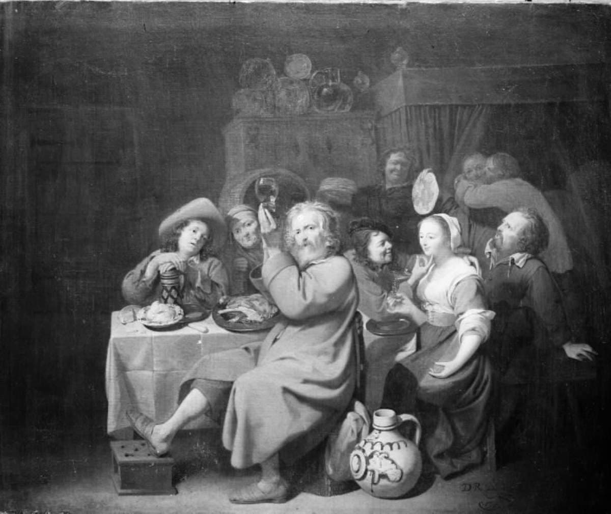 Et bondegilde — David III Rijckaert