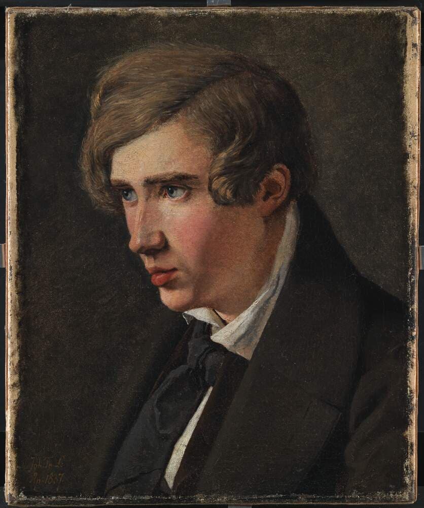 Maleren Thorald Læssøe — Johan Thomas Lundbye