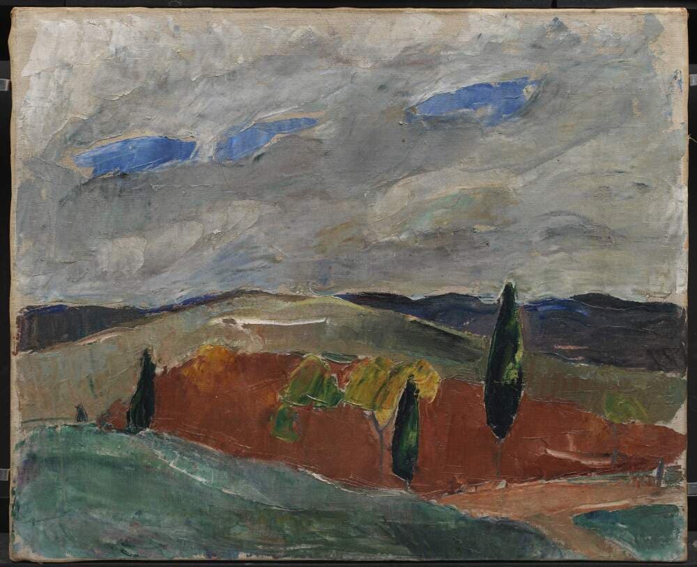 Kirkegårdsvejen i Toledo — J.A. Jerichau (II)