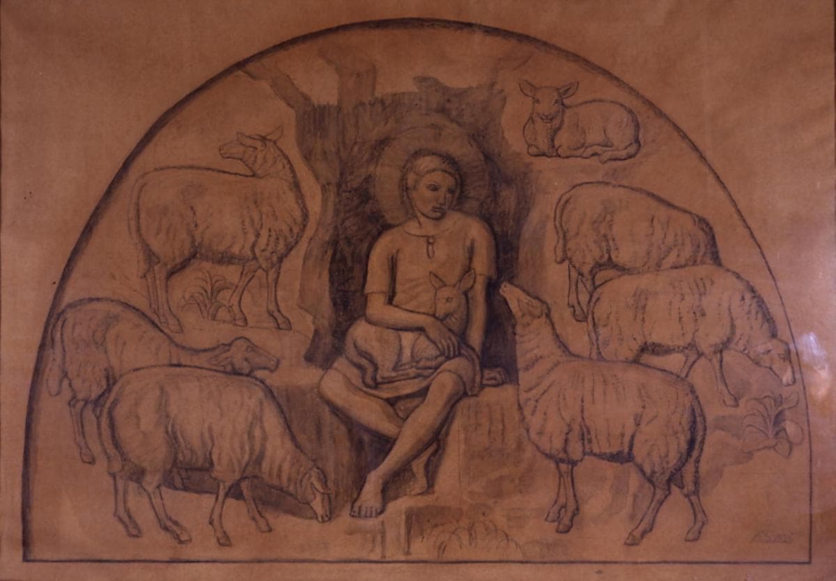 Den gode hyrde — Joakim Skovgaard