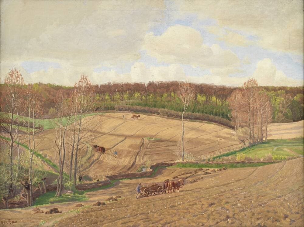Ved forårstid — Fritz Syberg