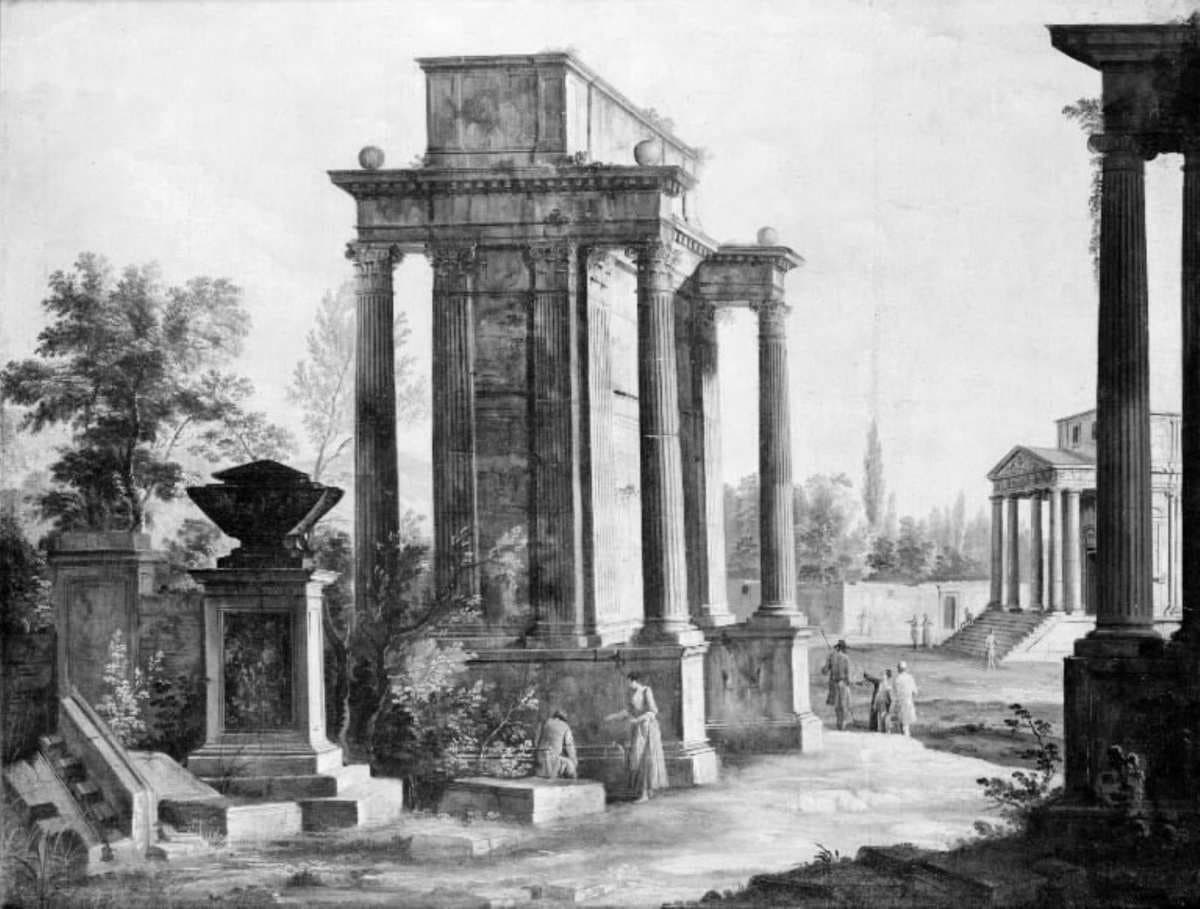 Arkitekturmotiv — Giovanni Antonio Cesari