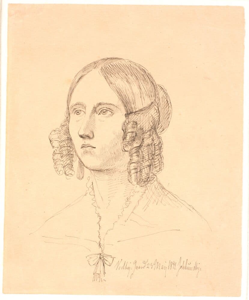 Louise Marie Neergaard — Johan Thomas Lundbye