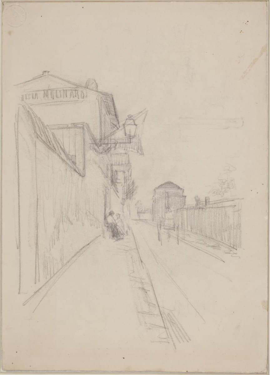 En fransk gade — Albert Gottschalk