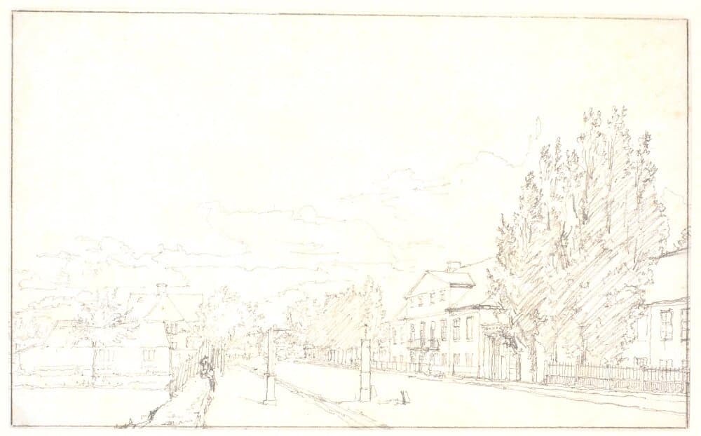 Morning View of Østerbro — Christen Købke