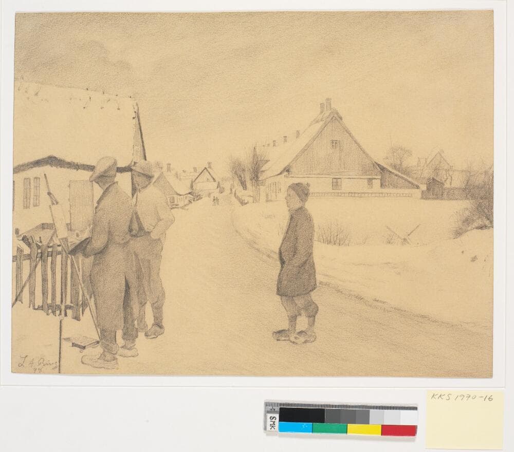 Maleren i landsbyen — L.A. Ring