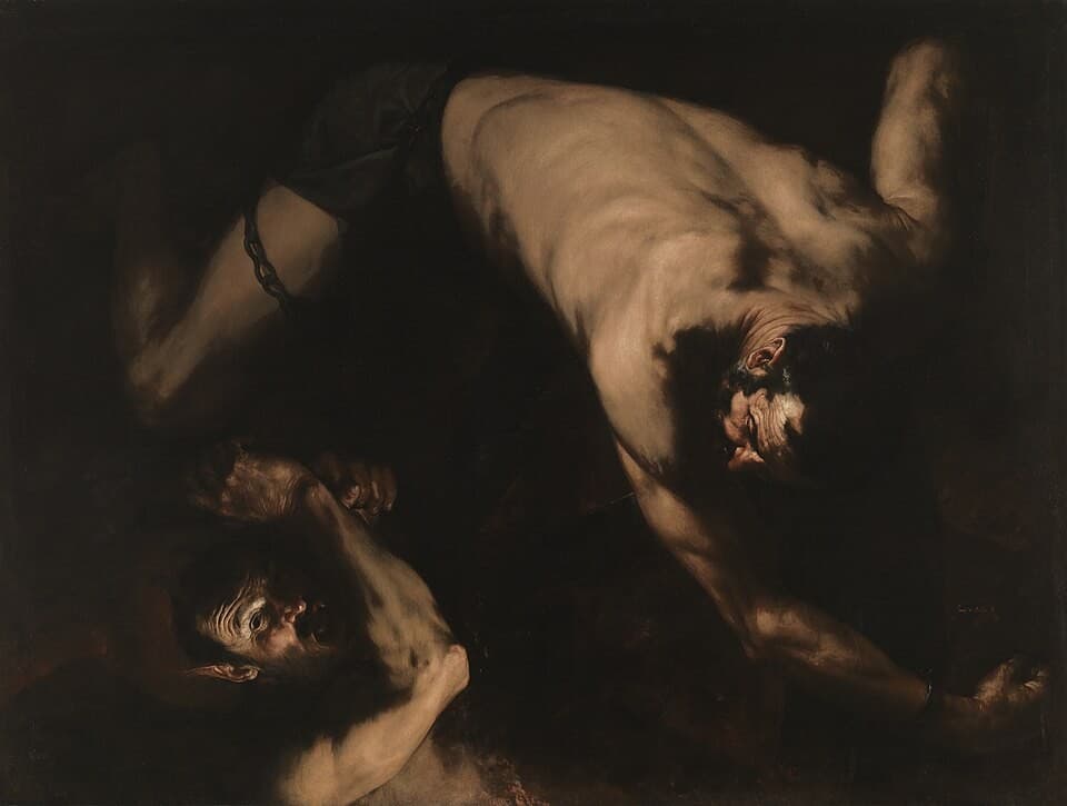 Ixion — Jusepe de Ribera