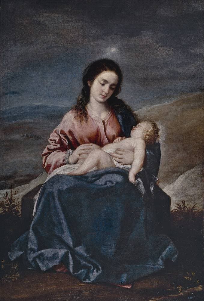 The Virgin and Child — Alonso Cano