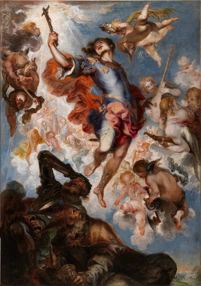 The Triumph of Saint Hermenegildo — Francisco Herrera the Younger