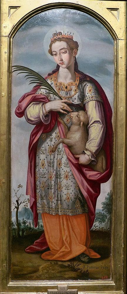 Santa Inés — Francisco Pacheco