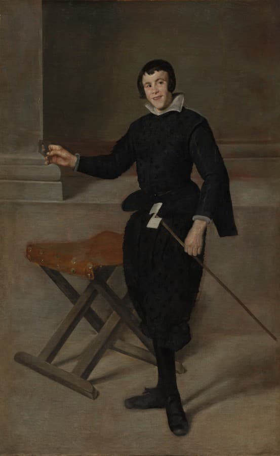 Portrait of the Jester Calabazas — Diego Velázquez