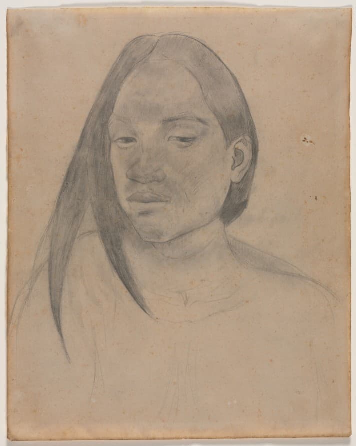 Head of a Tahitian Woman — Paul Gauguin