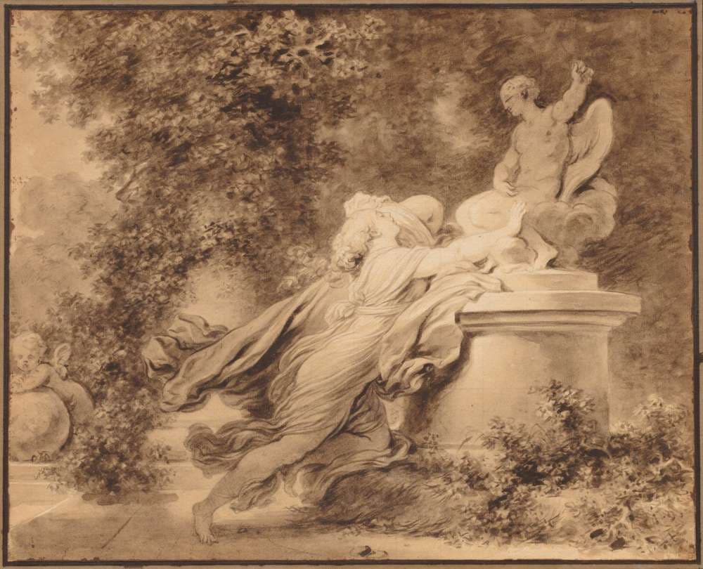 Invocation to Love — Jean-Honoré Fragonard
