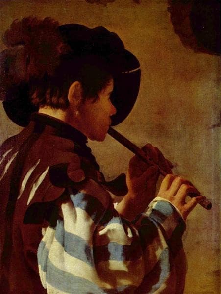 Boy Playing a Fife — Hendrick ter Brugghen