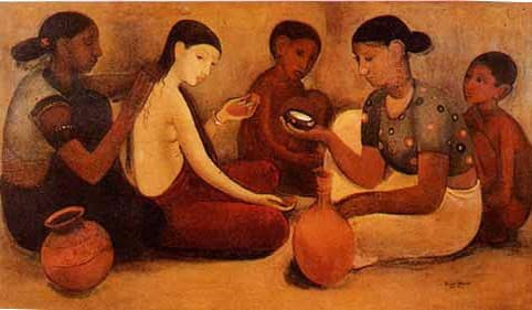 Bride's Toilet — Amrita Sher-Gil