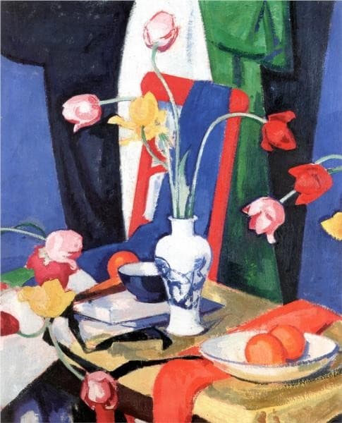 Still Life with Tulips — Samuel Peploe