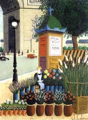 La petite fleuriste — Lefranc Jules