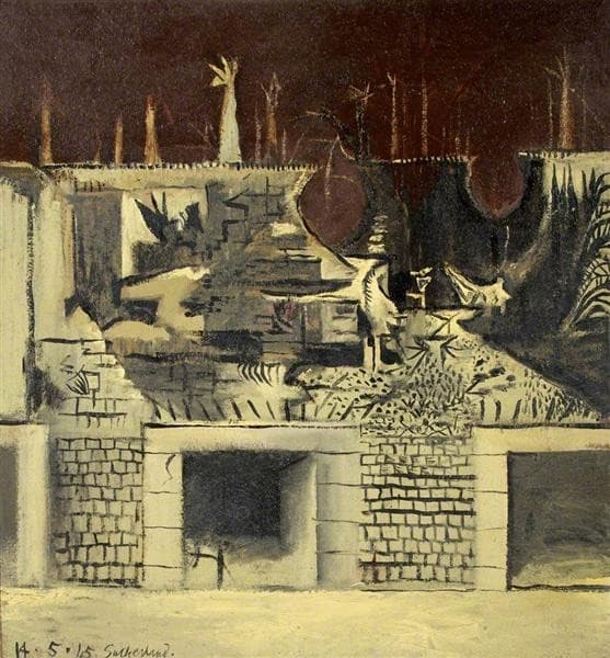 Flying Bomb Depot (recto) — Graham Sutherland