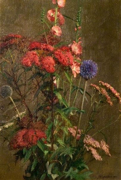 Garden Flowers — William Logsdail