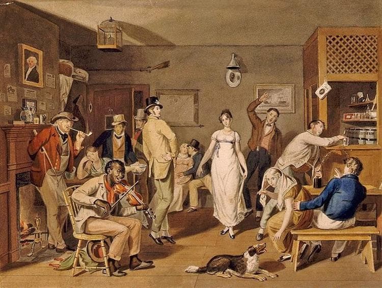 Barroom Dancing — John Lewis Krimmel