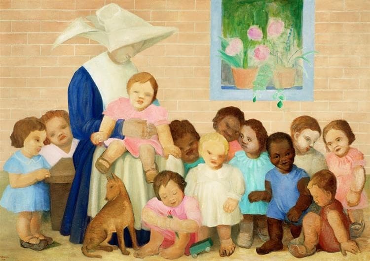 Children (Orphanage) — Tarsila do Amaral