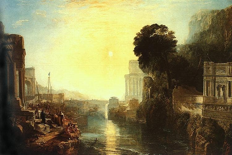 Dido building Carthage — J. M. W. Turner