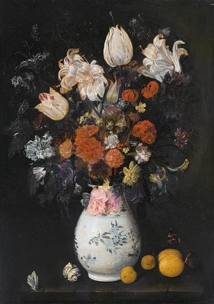 Flowers in a Vase — Judith Leyster