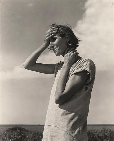 Woman of the High Plains, Texas Panhandle — Dorothea Lange