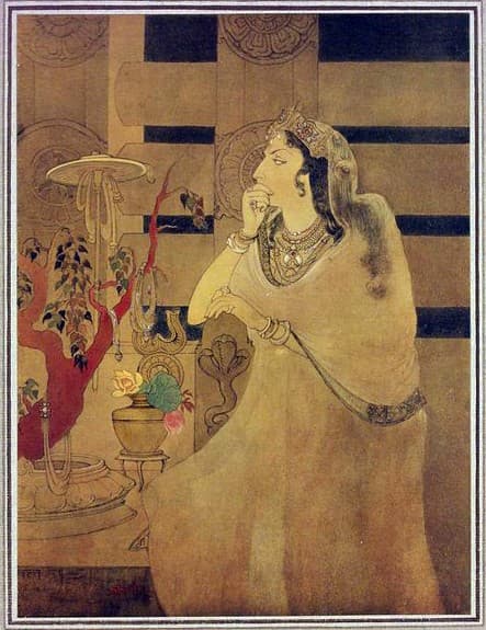 Asoka's Queen — Abanindranath Tagore
