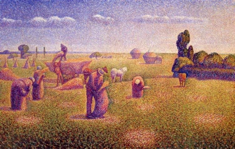 The Harvesters — Charles Angrand