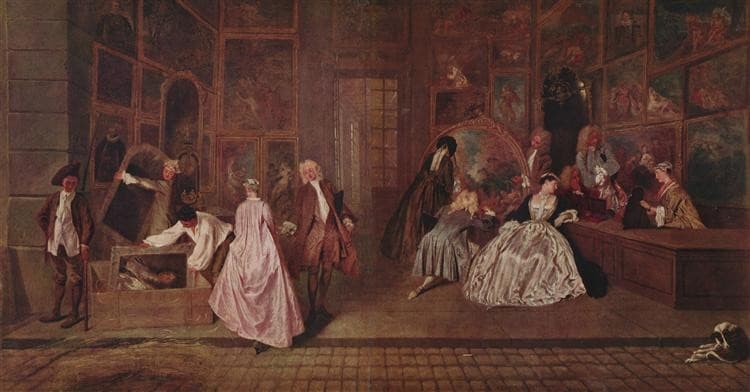 L'Enseigne de Gersaint — Jean-Antoine Watteau